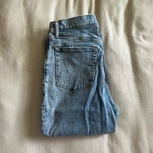 Abercrombie & Fitch 90s light wash straight ultra high rise - 30L